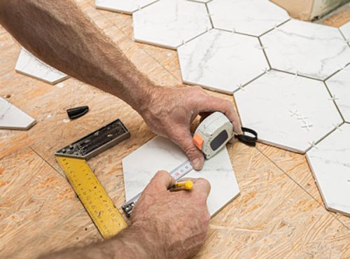 Floor and Wall Tiling Works